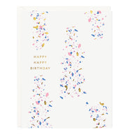 Colorful Confetti - Birthday Single Card