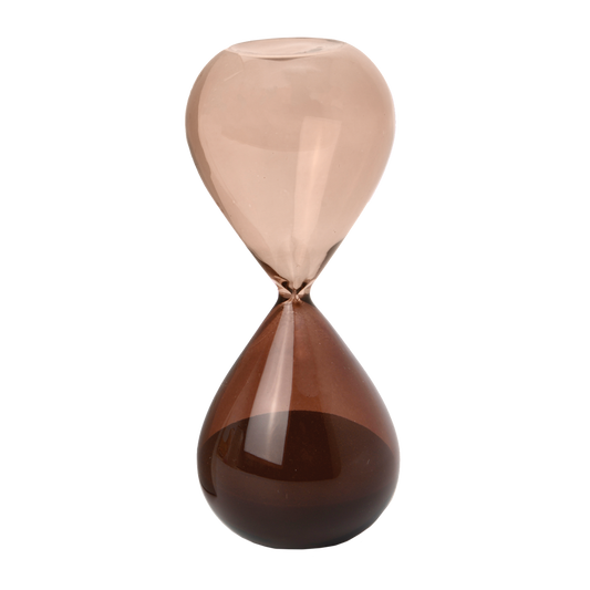 15-Minute Hourglass smokey quartz