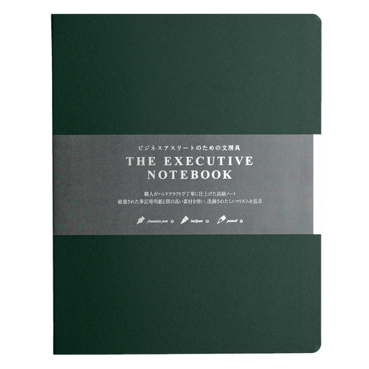 The Executive Notebook green