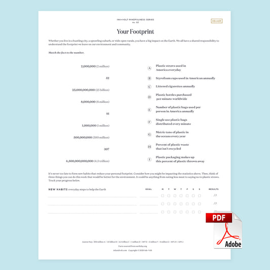 Ink+Volt Mindfulness Workbook