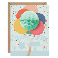 Pop-Up Card - Birthday Balloons