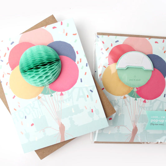 Pop-Up Card - Birthday Balloons