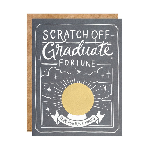 Scratch-Off Card - Graduate Fortune