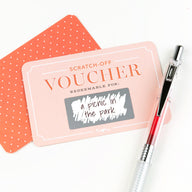 Scratch Off Vouchers
