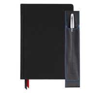 2024 Goal Planner & Quiver Pen Holder Bundle black bookcloth
