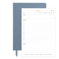 2025 Planner & Daily Task Pad Bundle Blue Dusk