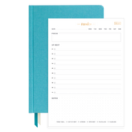 2025 Planner & Daily Task Pad Bundle Caribbean Blue