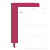 2025 Planner & Daily Task Pad Bundle Fuchsia