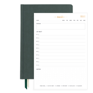 2025 Planner & Daily Task Pad Bundle Green