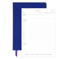 2025 Planner & Daily Task Pad Bundle Indigo