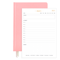 2025 Planner & Daily Task Pad Bundle Peony