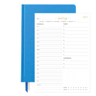 2024 Goal Planner & Today Organizer Pad Bundle azure