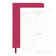 2024 Goal Planner & Today Organizer Pad Bundle fuchsia