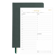 2024 Goal Planner & Today Organizer Pad Bundle green