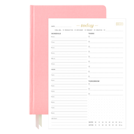 2024 Goal Planner & Today Organizer Pad Bundle peony