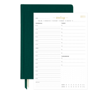 2024 Goal Planner & Today Organizer Pad Bundle spruce