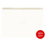 Dashboard Spiral Deskpad - Less Than Perfect ivory