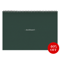 Dashboard Spiral Deskpad - Less Than Perfect spruce