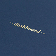 Dashboard Spiral Deskpad cover detail