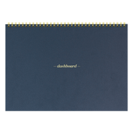 Dashboard Spiral Deskpad navy cover