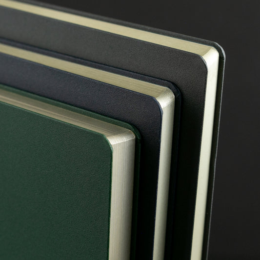 The Executive Notebook gilded edge detail