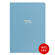Mantra Journal - Less Than Perfect Blue