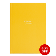 Mantra Journal - Less Than Perfect Yellow