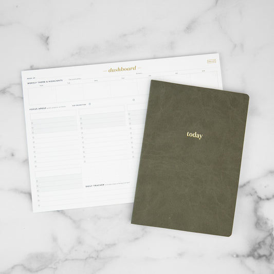 Dashboard + Today Planner - Productivity Bundle charcoal