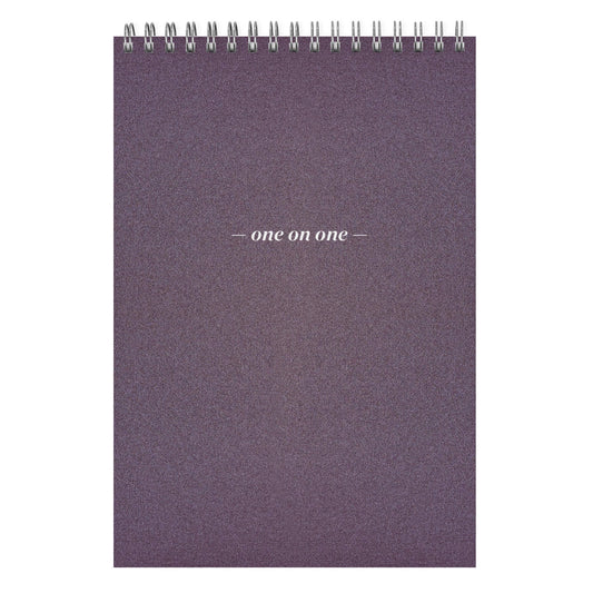 One On One Spiral Notepad - Gemstones amythest