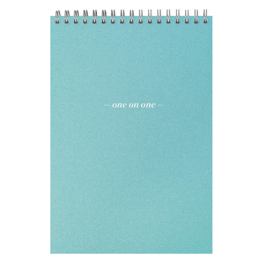 One On One Spiral Notepad - Gemstones turquoise