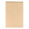 One On One Spiral Notepad Stone