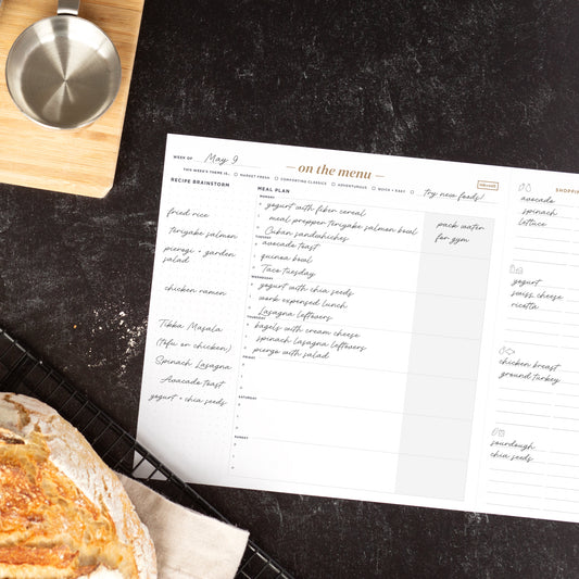 Meal Planning Pad