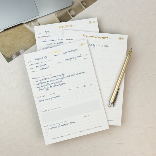 Project Status Pad