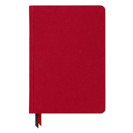 Goal Planner 2024 - Bookcloth Cover Ruby