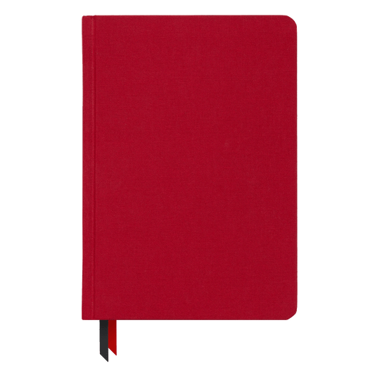 Goal Planner 2024 - Bookcloth Cover Ruby