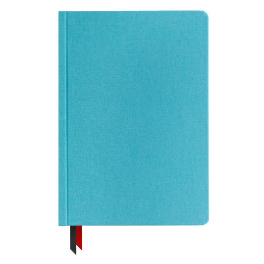 Goal Planner 2024 - Bookcloth Cover Caribbean Blue