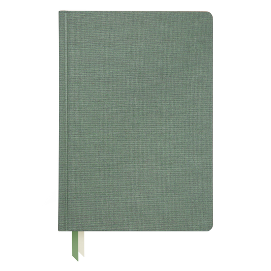 Goal Planner 2025 - Bookcloth Cover sage