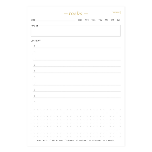 Daily Task Pad