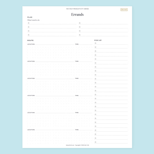 Family Manager Bundle Ink Volt Family Manager Bundle Ink Volt