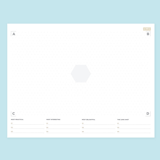 Ink Volt Brainstorming Digital Worksheet