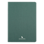 Green notebook with 'KUNISAWA' logo on a black background