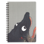 OG Manga Spiral Notebook - Ukiyo-e x Kunisawa alligator shark