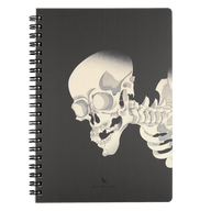 OG Manga Spiral Notebook - Ukiyo-e x Kunisawa skull