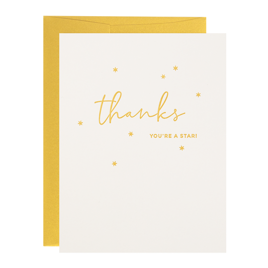 You're a Star - Thank You Card Set