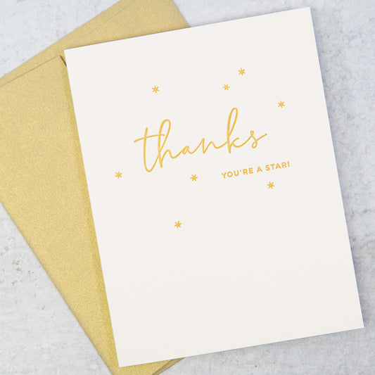 You're a Star - Thank You Card Set