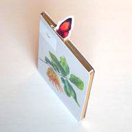 Mujinzo Insect Bookmarks copper butterfly