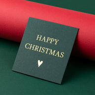 Happy Christmas- Mini Enclosure Card