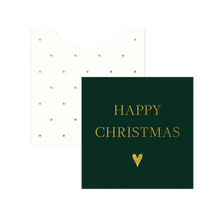 Happy Christmas- Mini Enclosure Card