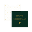 Happy Christmas- Mini Enclosure Card