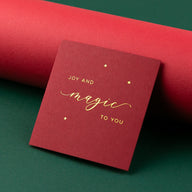 Joy and Magic - Mini Enclosure Card